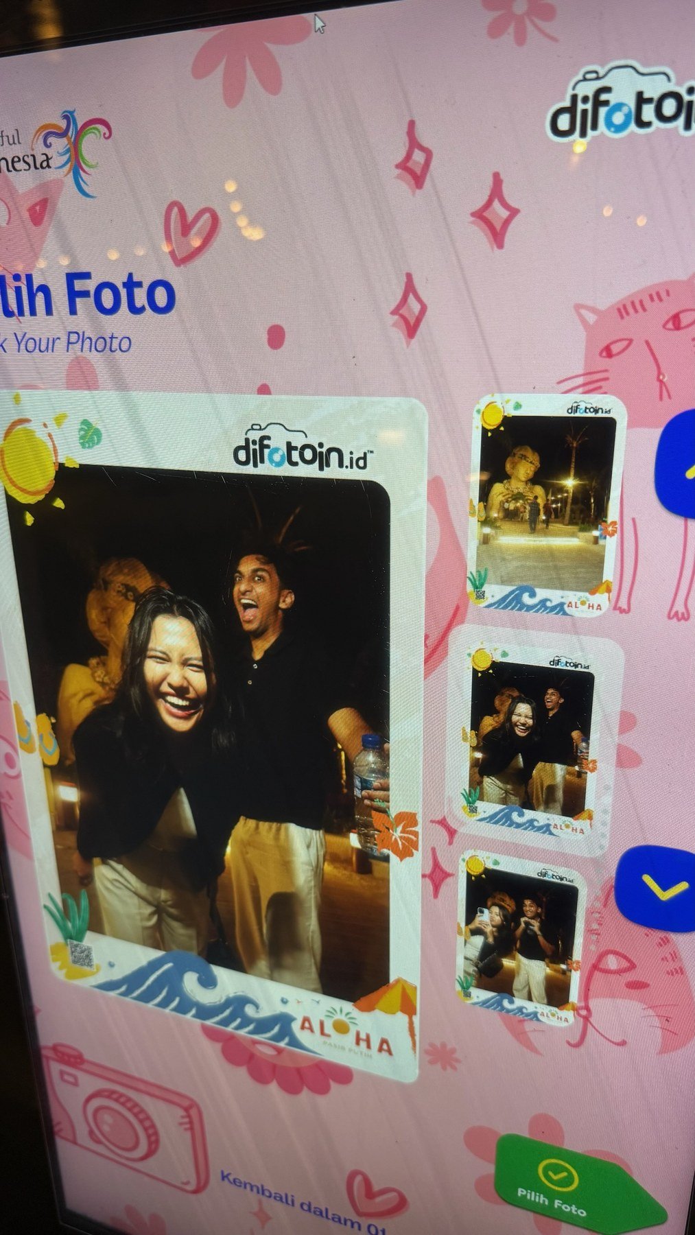 A funny photo-booth memory