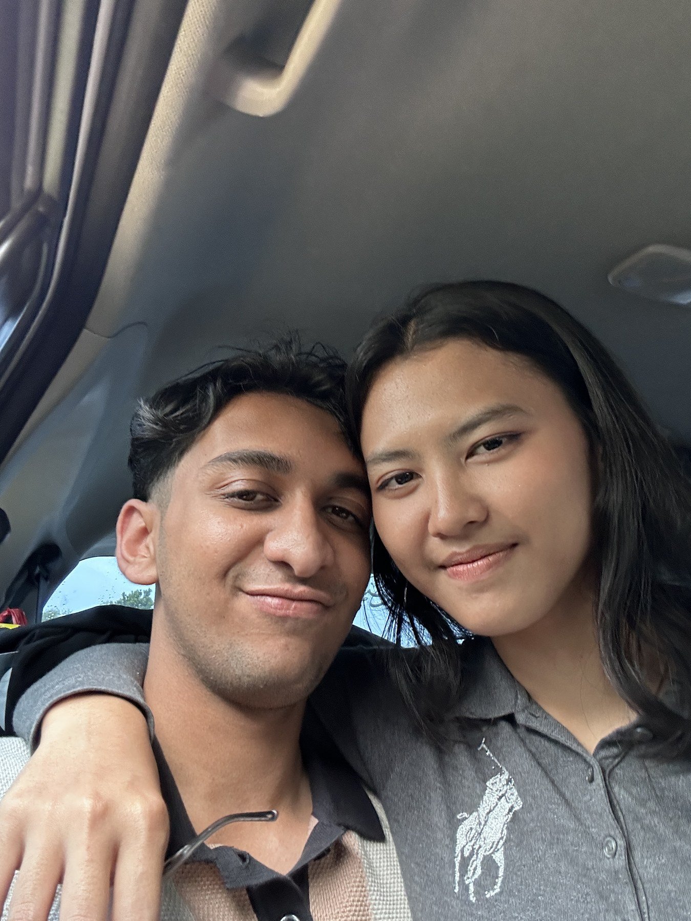 Via on a car ride